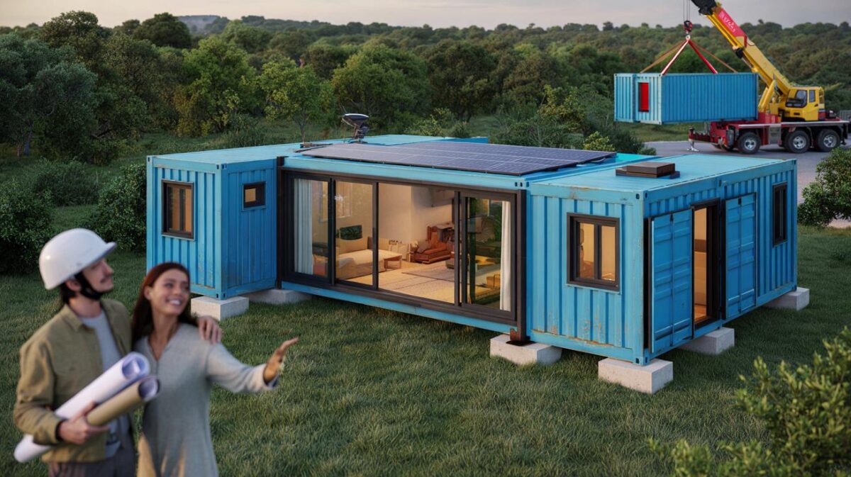 Case fatte con i container dismessi, l’architetto che le realizza: “Una villetta costa 140mila euro”